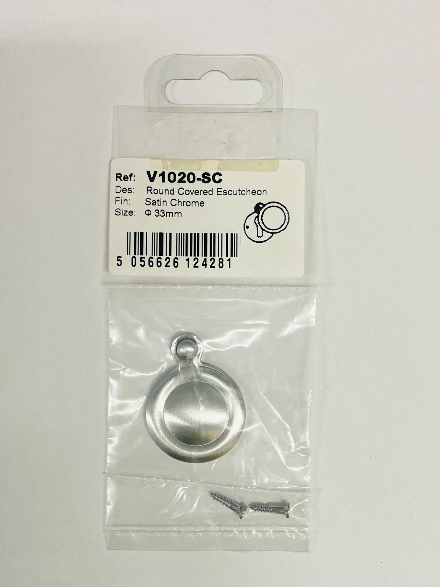 COVERED ESCUTCHEON (2 VARIANTS)