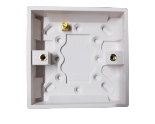 1 GANG 16MM SURFACE BOX - Woodworkers.ie -
