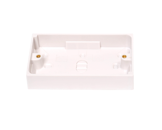 2 GANG 25MM SURFACE BOX - Woodworkers.ie -