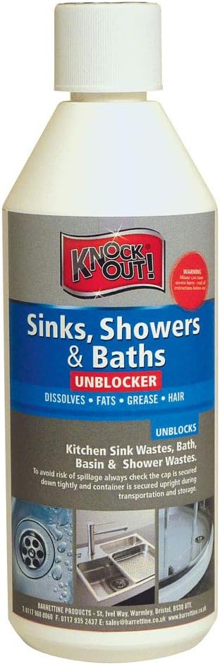 500ML SINK SHOWERBATH UNBLOCK