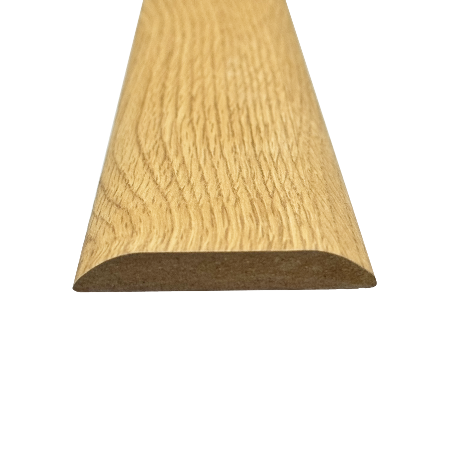 60MM COVER STRIP OAK/WALNUT MDF ( 3 VARIANTS)
