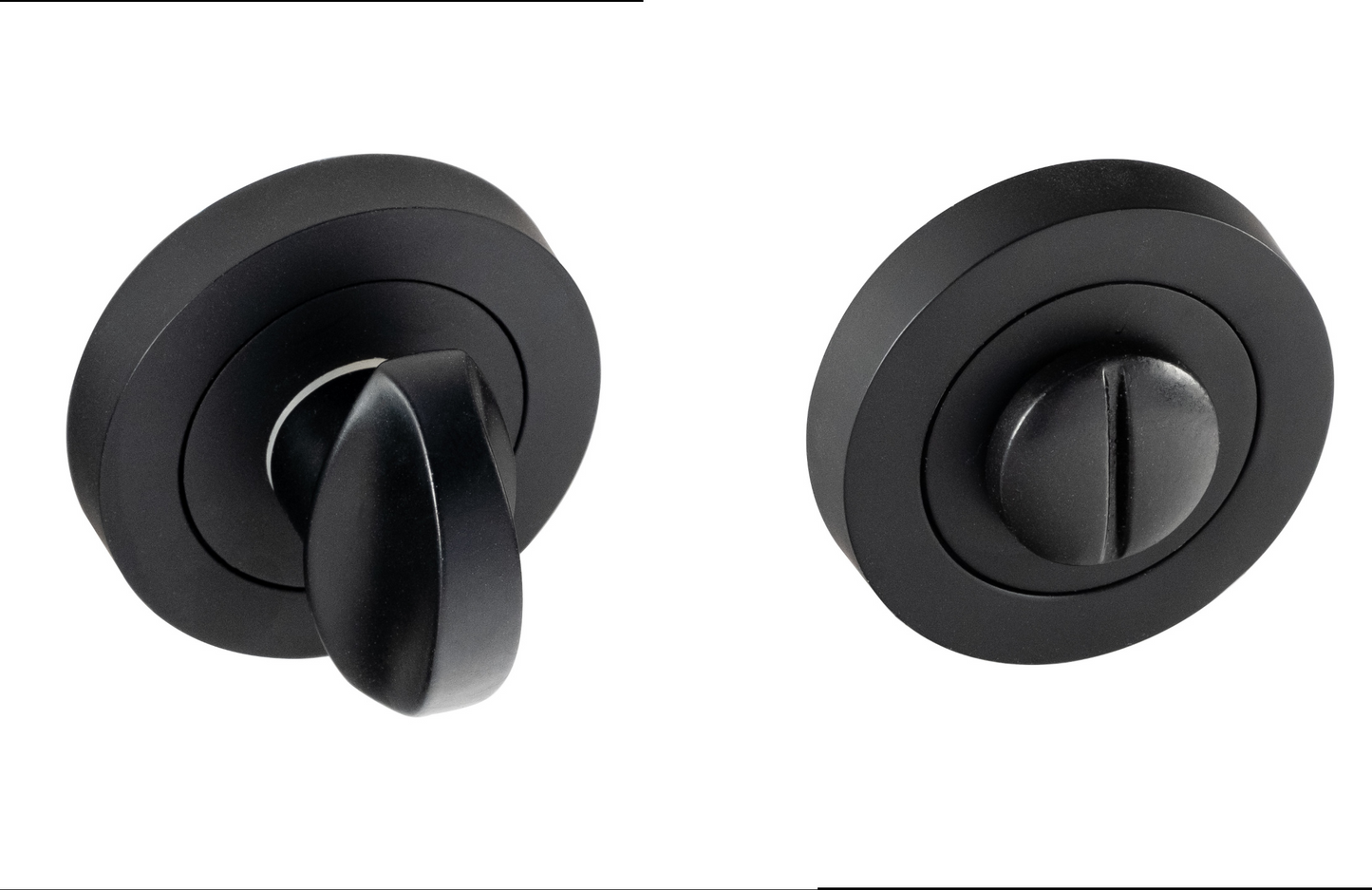 Eclipse Lever on Rose Black - Door Handle ( 3 Variants available)