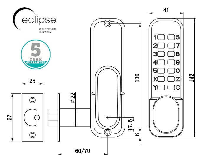 ECLIPSE PUSH BUTTON ( 3 Variants available)