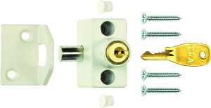 ERA SASH WINDOW BOLT WHITE