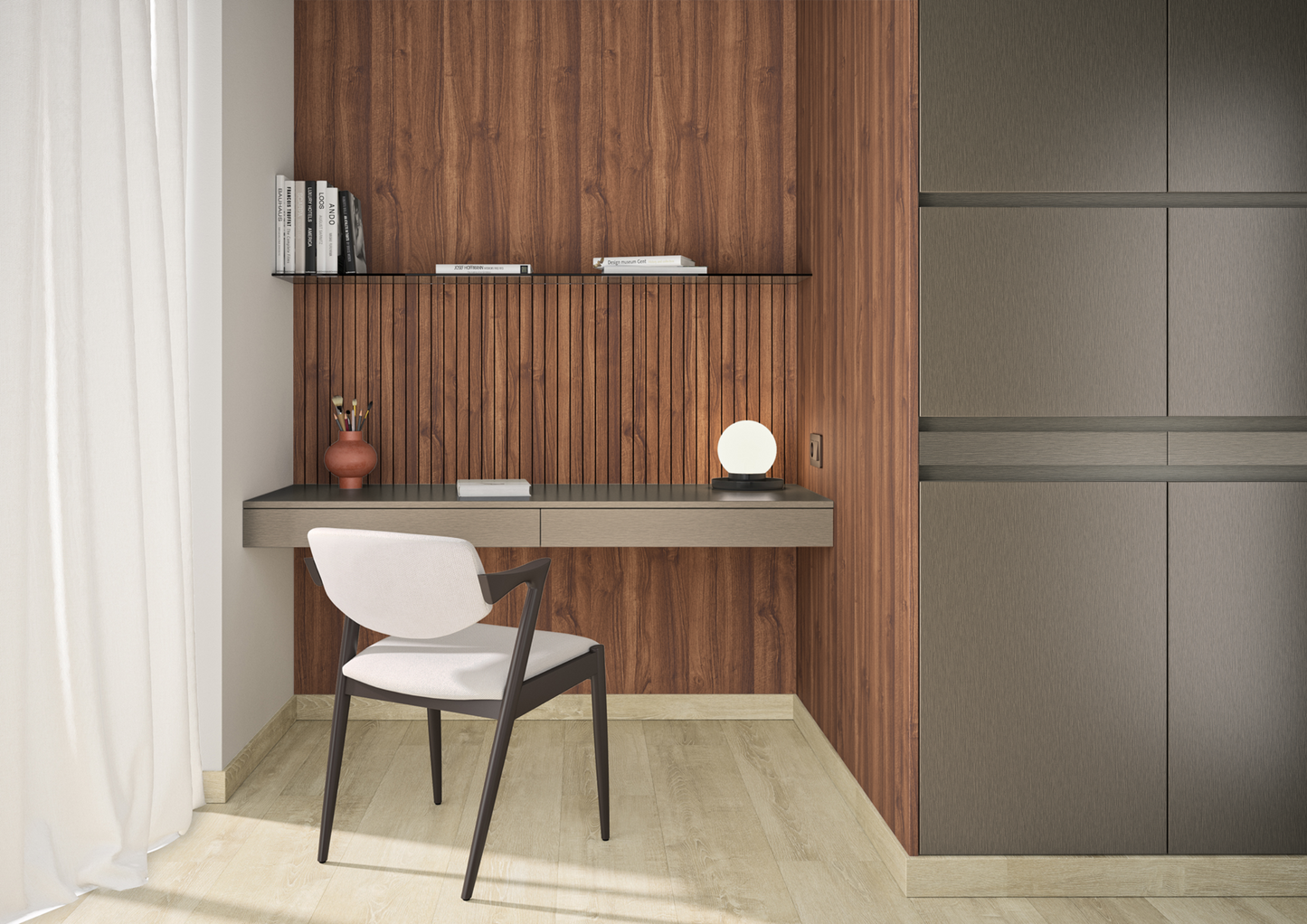 Melamine Chipboard superpan Aluminio Cava Moon 8AQ Finsa