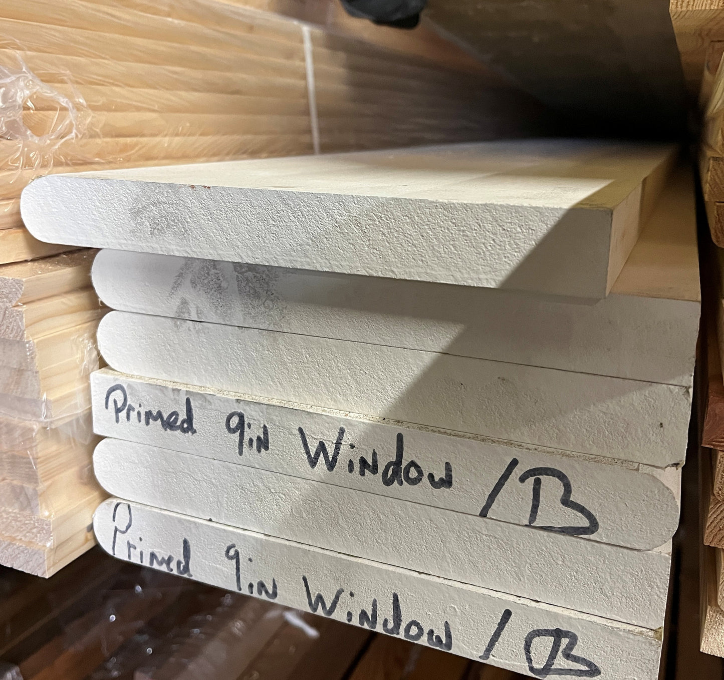 Primed MDF Window Board 219mm X 25mm 3.66mt