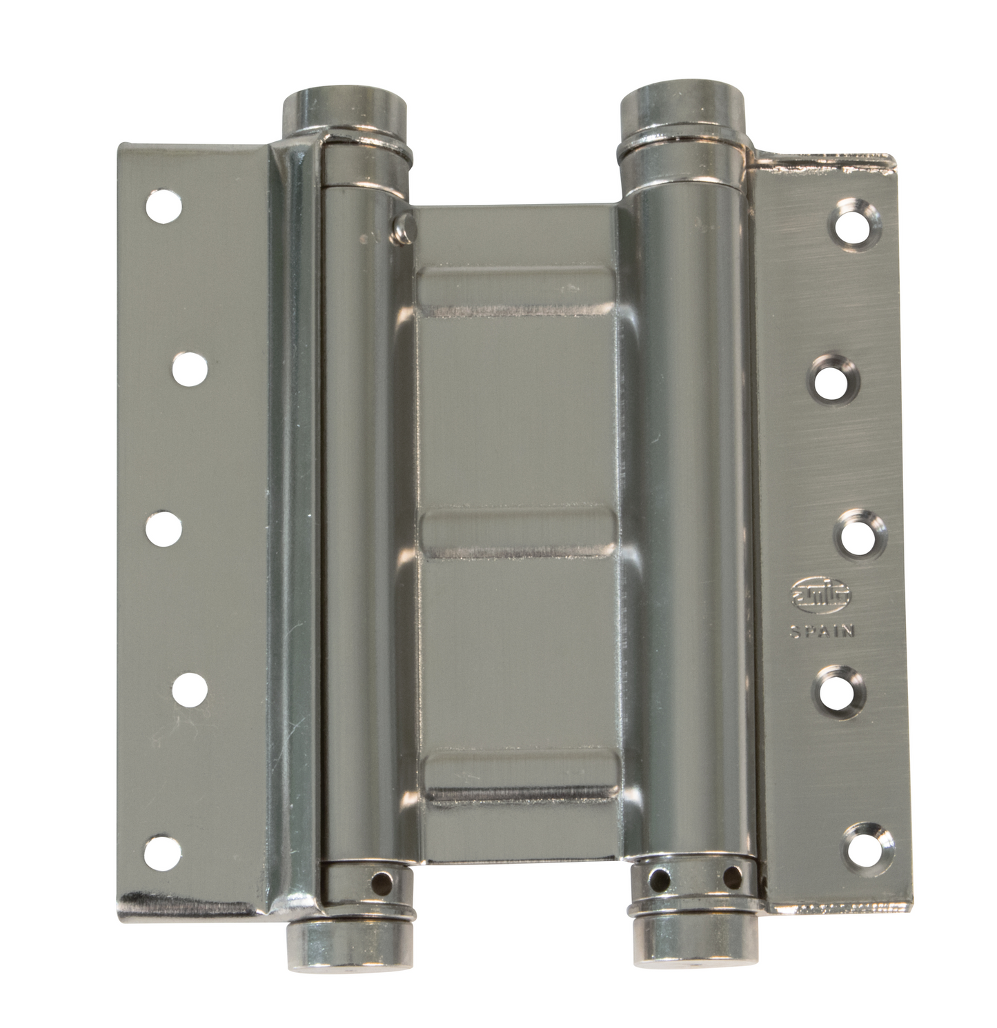 AMIG 4"DOUBLE ACTION HINGE NICKEL (3070) PAIR - Woodworkers.ie -