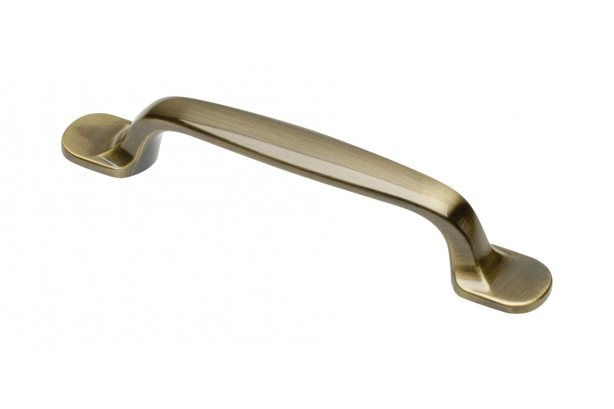 ANTIQUE BRASS 96mm PULL HANDLE - Woodworkers.ie -