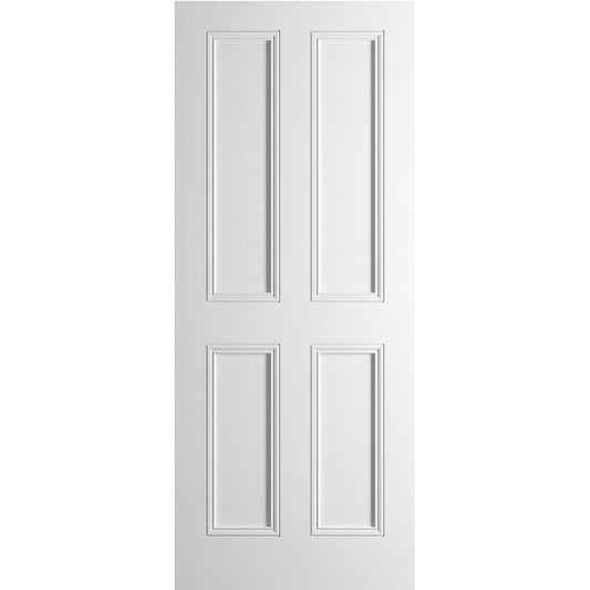 ARDMORE 4 PANEL PRIMED DOOR - Woodworkers.ie -