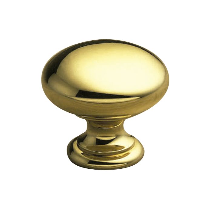 Amig Brass Knob 30mm - Woodworkers.ie -