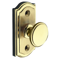 Amig Brass Knob On Plate - Woodworkers.ie -