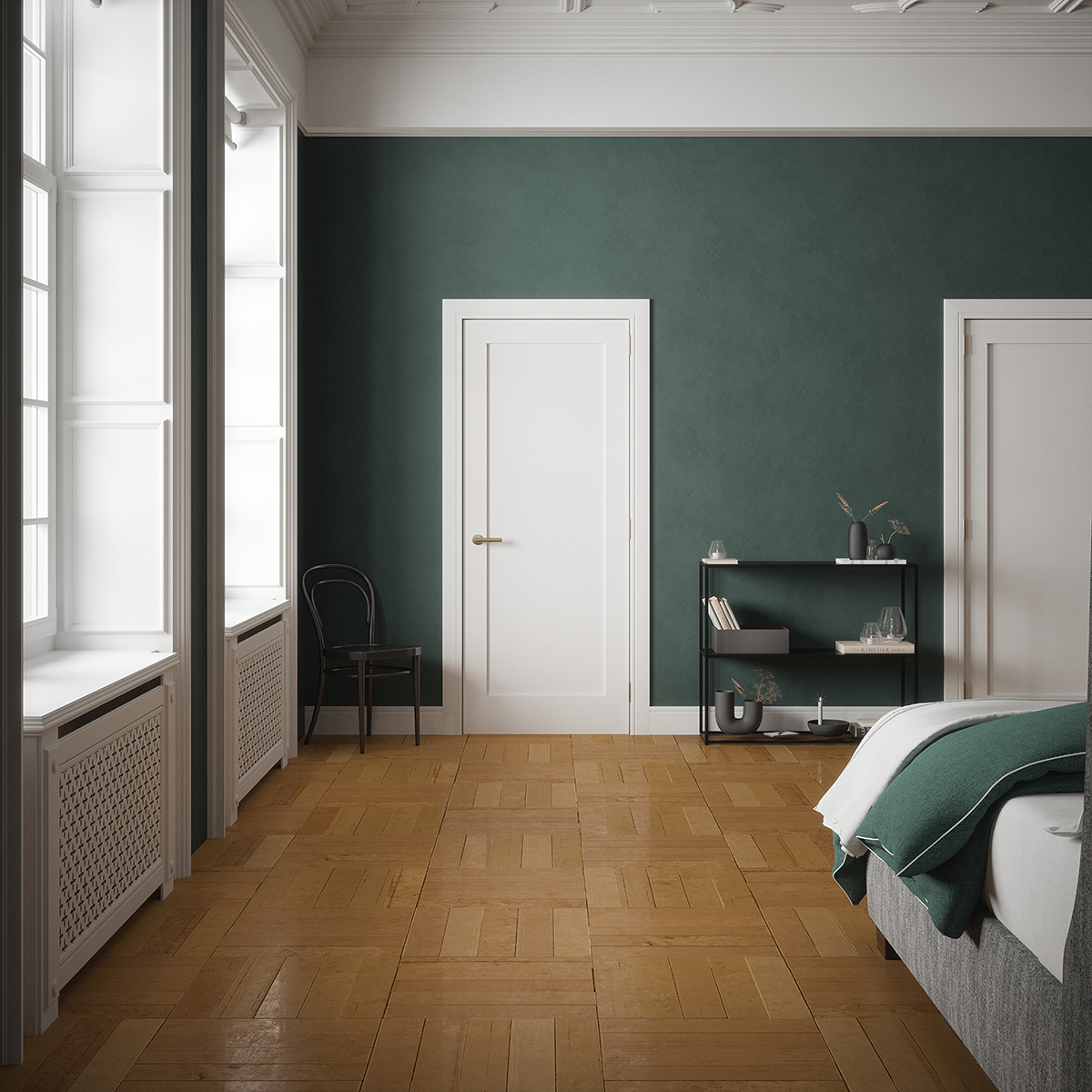 BOSTON SHAKER PRIMED DOOR - Woodworkers.ie -