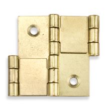 BRASSED SCREEN HINGE 60MM X 30MM PRICE EACH - Woodworkers.ie -