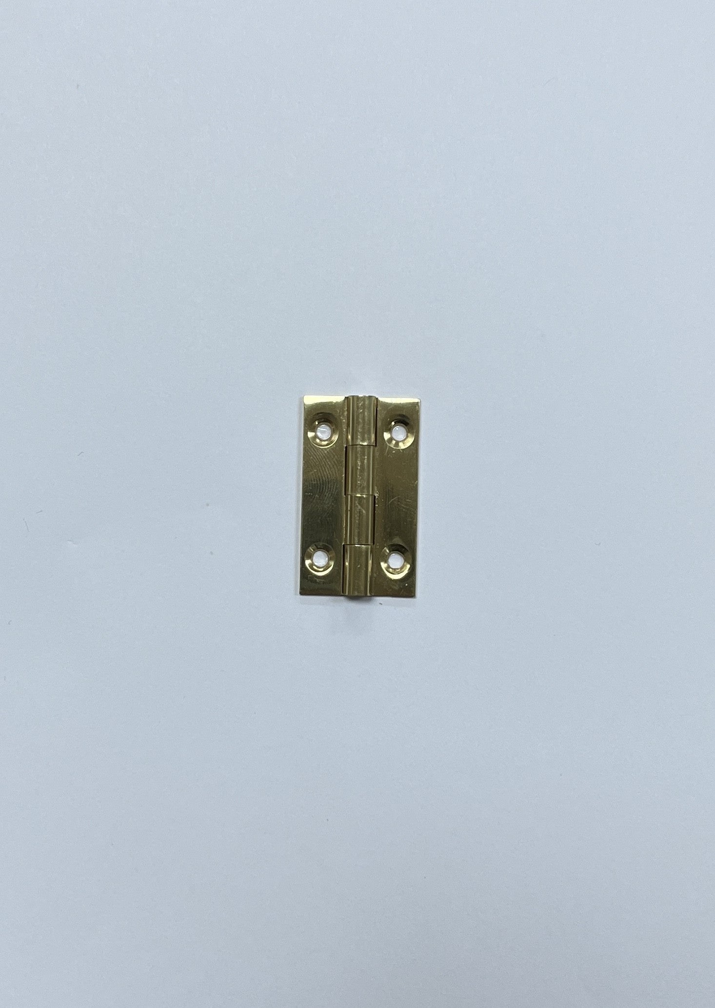 BRASS BUTT HINGE 1 1/2" / PAIR - Woodworkers.ie -