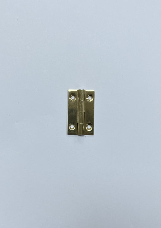 BRASS BUTT HINGE 1 1/2" / PAIR - Woodworkers.ie -