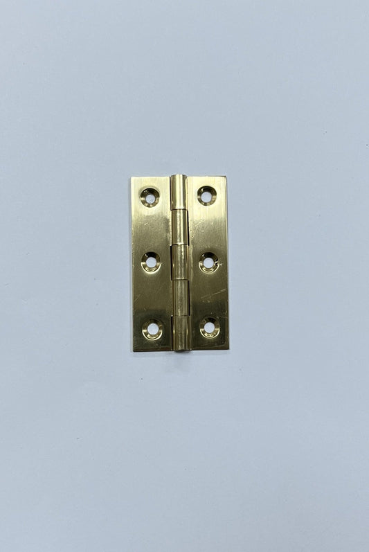 BRASS BUTT HINGE 2 1/2" / PAIR - Woodworkers.ie -