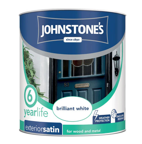 JOHNSTONE'S EXTERIOR SATIN NATURAL SAGE (6 Variants Available )