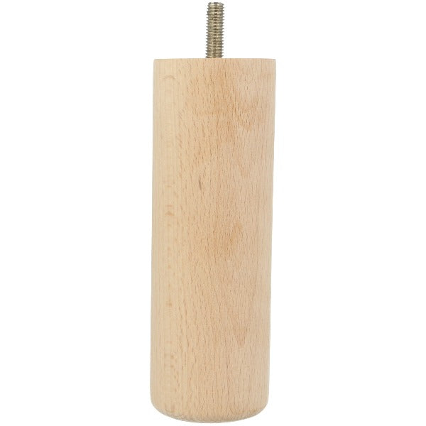 Beech 150 X 50mm Round Leg - Woodworkers.ie -