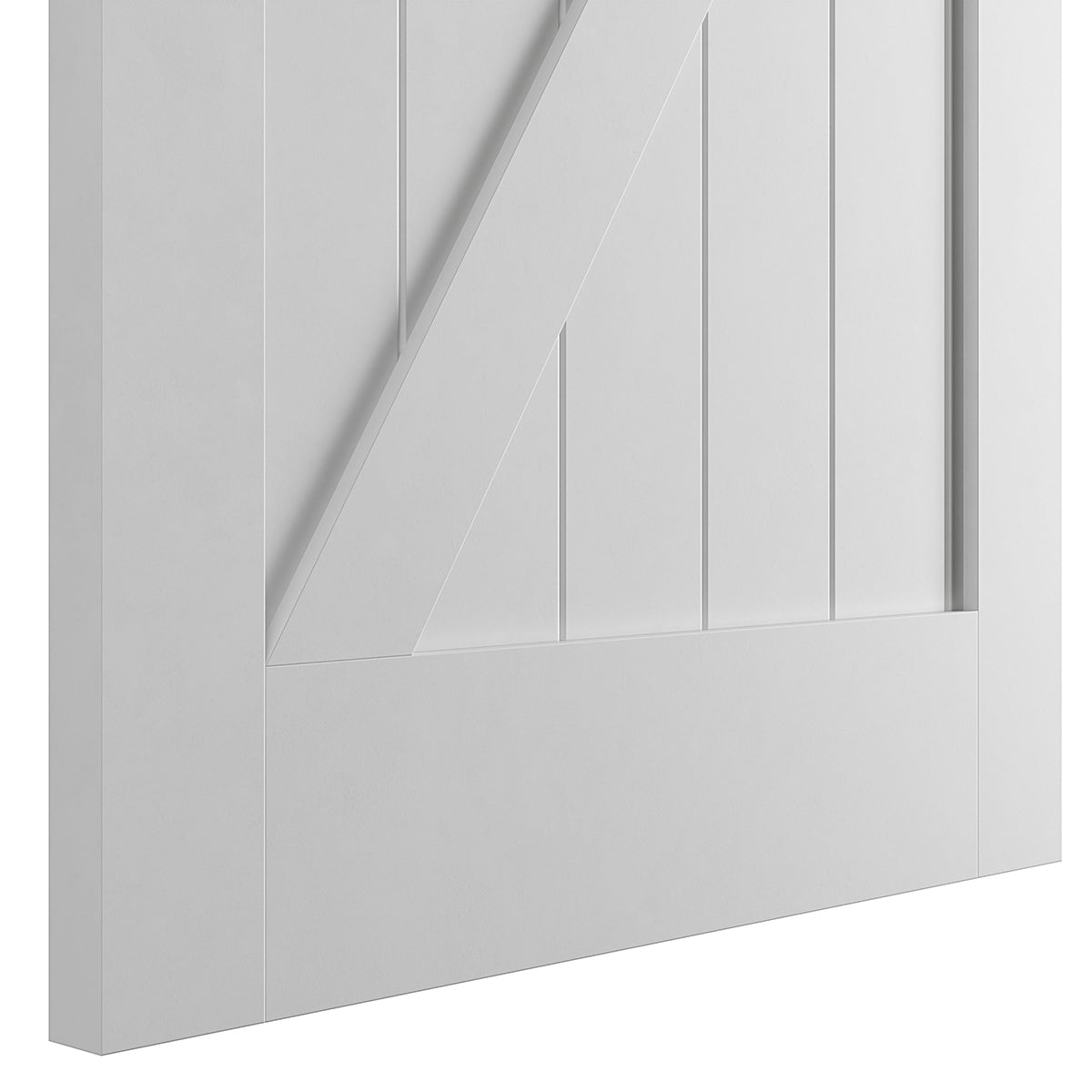 DEVON COTTAGE WHITE PRIMED DOOR - Woodworkers.ie -
