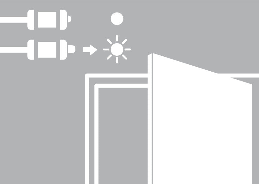 Door Contact Switch, for use with Loox LED Lights - Woodworkers.ie -