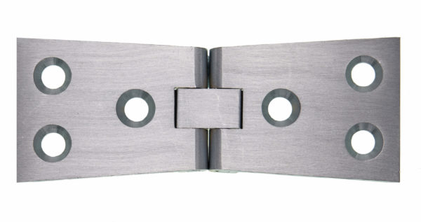 ECLIPSE SATIN CHROME COUNTERFLAP HINGES (PR) - Woodworkers.ie -