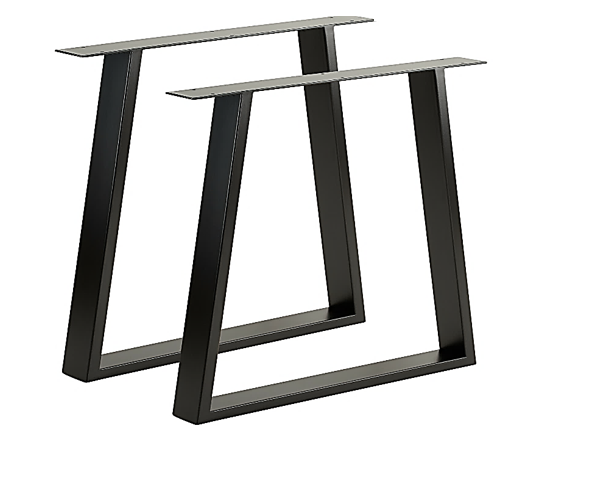 TABLE LEG BLACK 700 HIGH X 60MM X 40MM 2 PER BOX (EKA201)