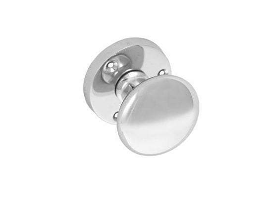 Eclipse Chrome Mortice Knob - Woodworkers.ie -