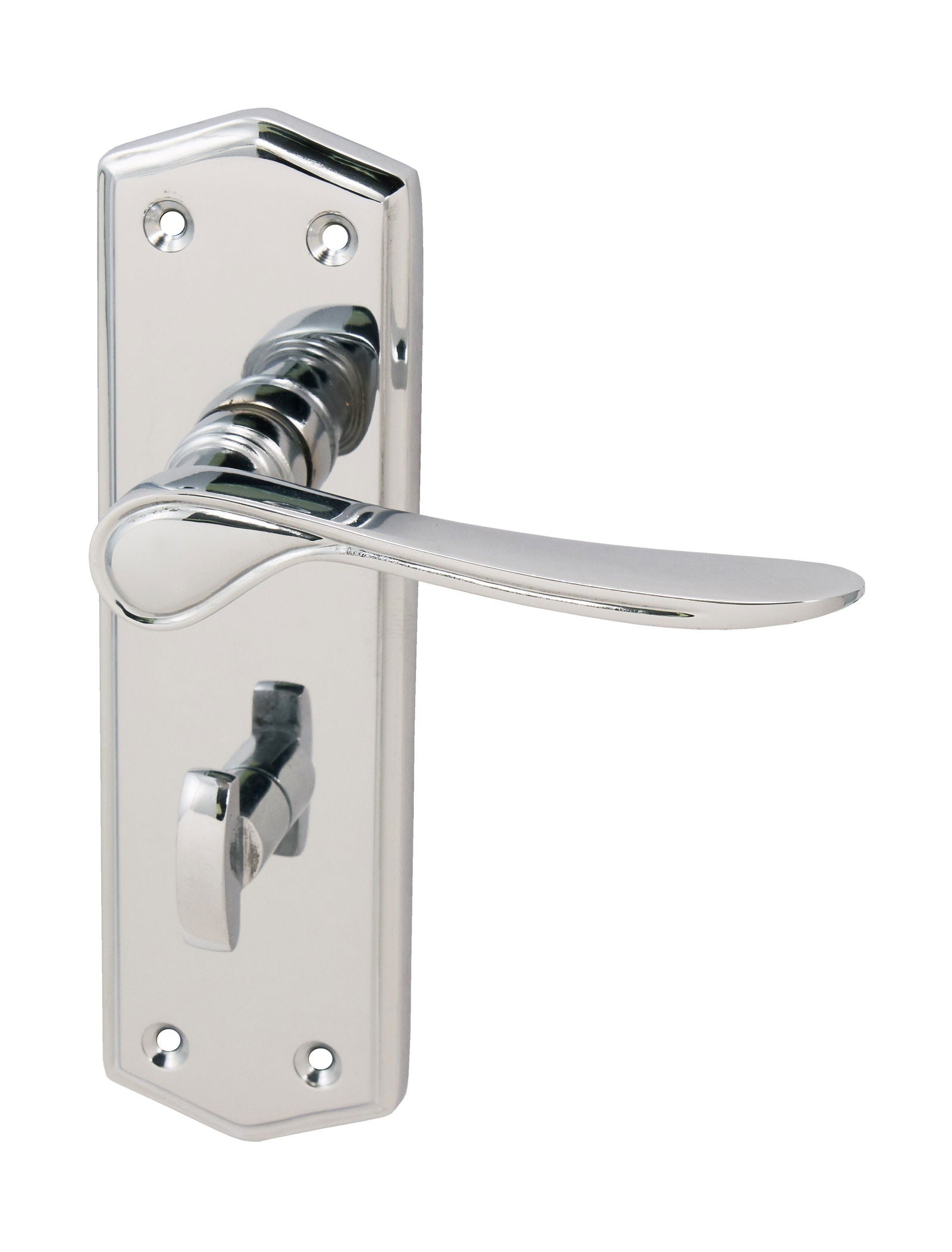 Eclipse Stellar Chrome Bathroom Lever Handle - Woodworkers.ie -