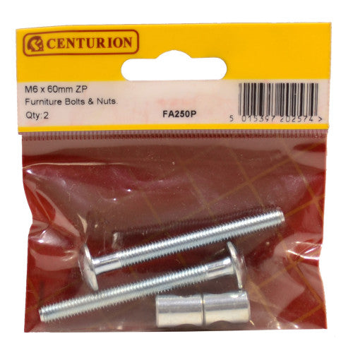 FURNITURE BOLTS M6X100MM ( 4 Variants Available )