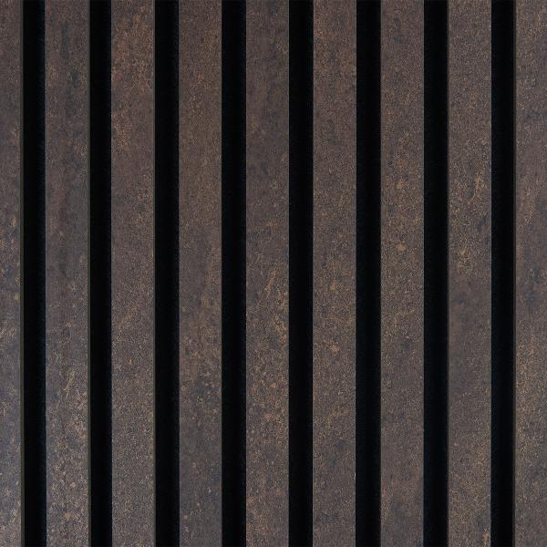 FT PREMIUM  ACOUSTIC PANEL  RUSTY STONE 2440 X 520 X 18 - Woodworkers.ie -