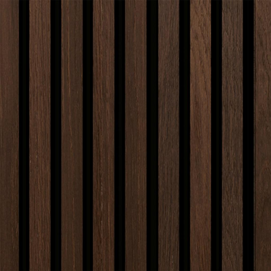 FT PREMIUM ACOUSTIC PANEL SMOKED OAK 2440 X 605 X 22mm - Woodworkers.ie -