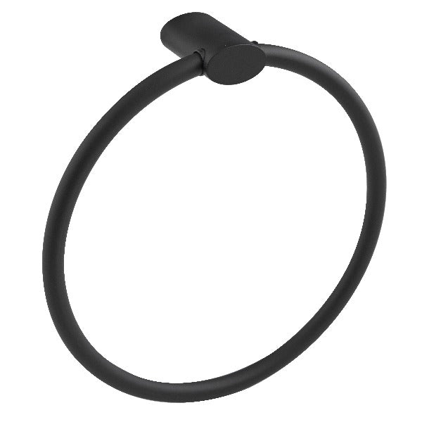 Frisco Black Towel Ring - Woodworkers.ie -