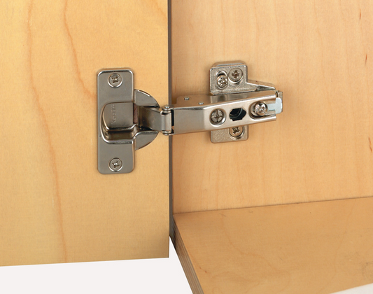 GTV SOFT CLOSE  35MM INSET HINGE 110 ° WITH CLIP ON PLATES PER PAIR - Woodworkers.ie -