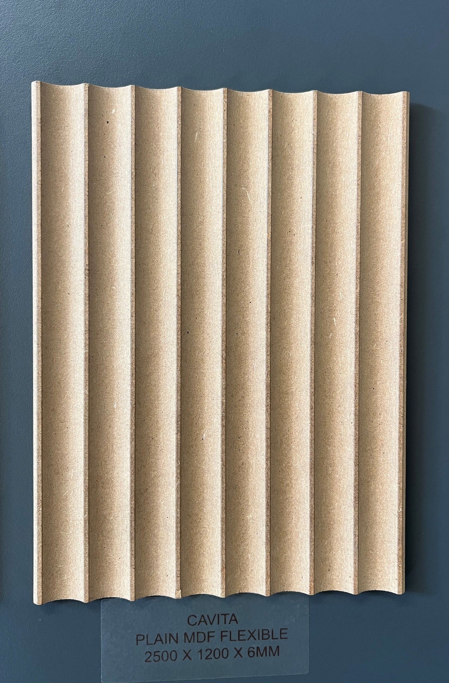 CAVITA CONCAVE PLAIN MDF FLEXIBLE 2500 X 1200 X 6mm
