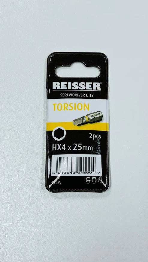 REISSER TORSION BIT HEX (4 Variants available)