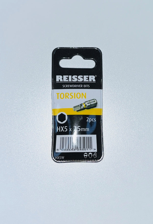 REISSER TORSION BIT HEX (4 Variants available)