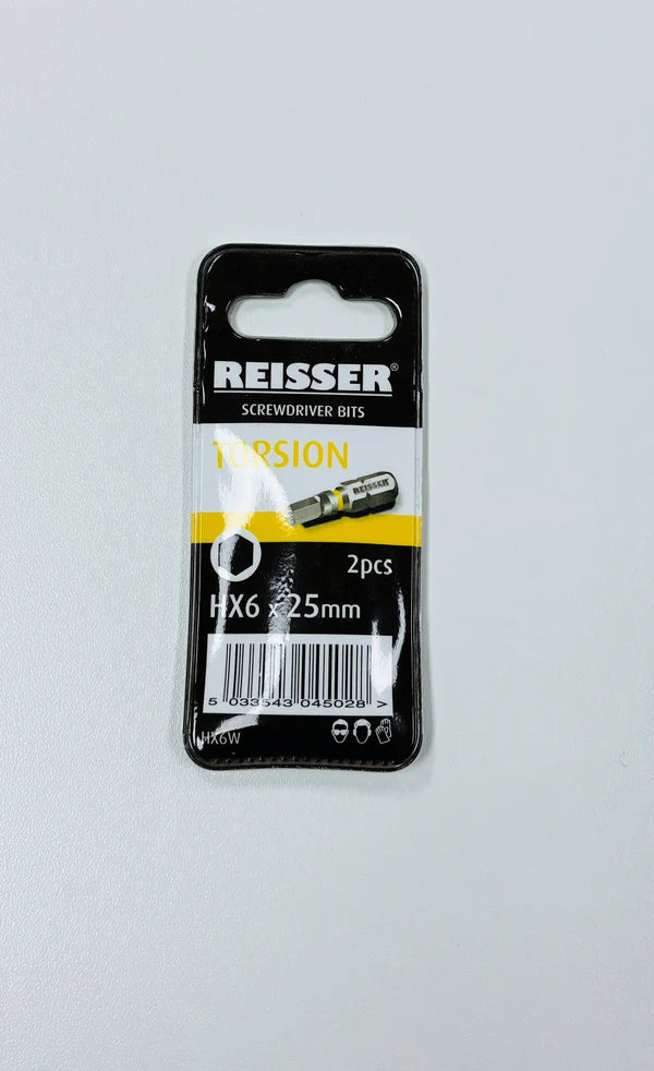 REISSER TORSION BIT HEX (4 Variants available)