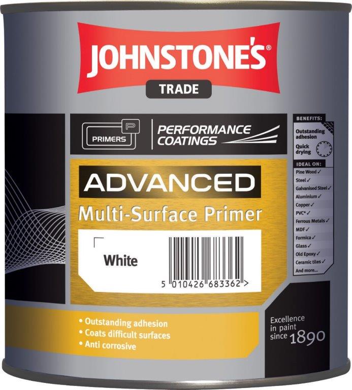JOHNSTONE'S ADVANCE MULTI-SURFACE PRIMER 1 Lt - Woodworkers.ie -