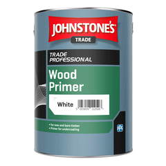 JOHNSTONE'S WOOD PRIMER WHITE 1LT - Woodworkers.ie -