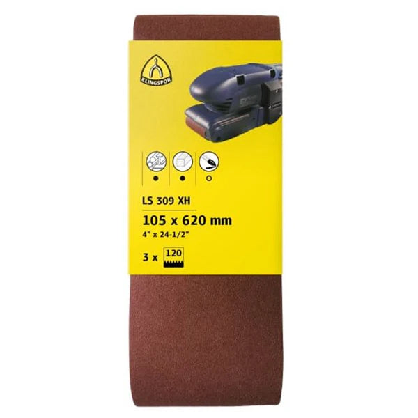 KLINGSPOR SANDING BELT (10 Variants available)