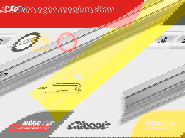 LINO EDGE BRASS - Woodworkers.ie -