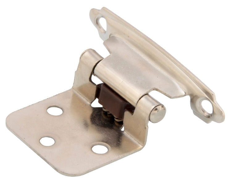 NICKEL CABINET HINGE (SPRUNG) PAIR - Woodworkers.ie -