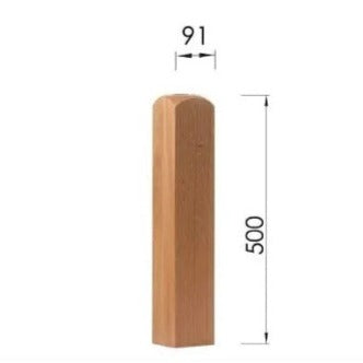 Newel Base 500mm - Woodworkers.ie -
