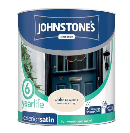 JOHNSTONE'S EXTERIOR SATIN NATURAL SAGE (6 Variants Available )
