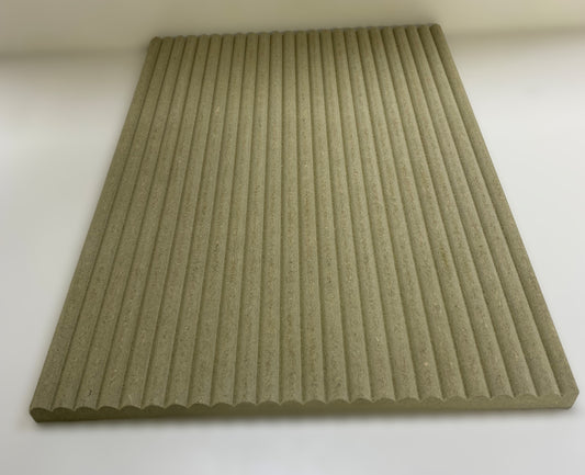 MDF MOISTURE RESISTANT  9MM RIBBED IN LENGTH 2440 X 1220 X 12MM