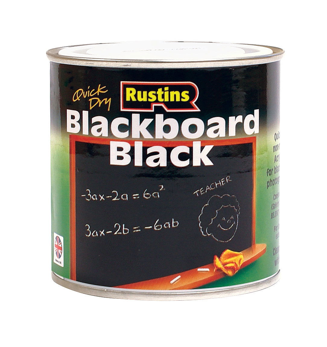 RUSTINS BLACKBOARD BLACK 250 ML - Woodworkers.ie -