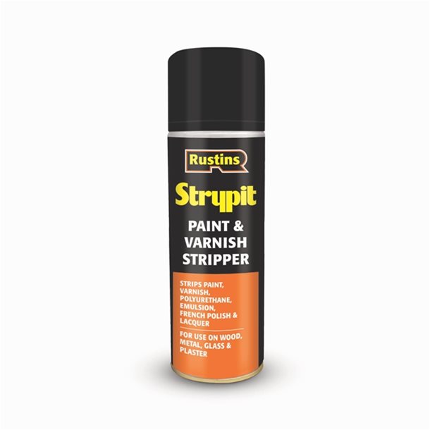 RUSTINS STRYPIT AEROSOL 500ml - Woodworkers.ie -