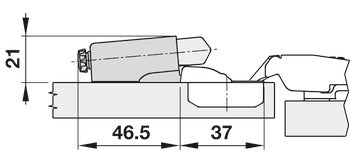 SOFT-CLOSE  FOR  GRASS 100 DEG  HINGE - Woodworkers.ie -