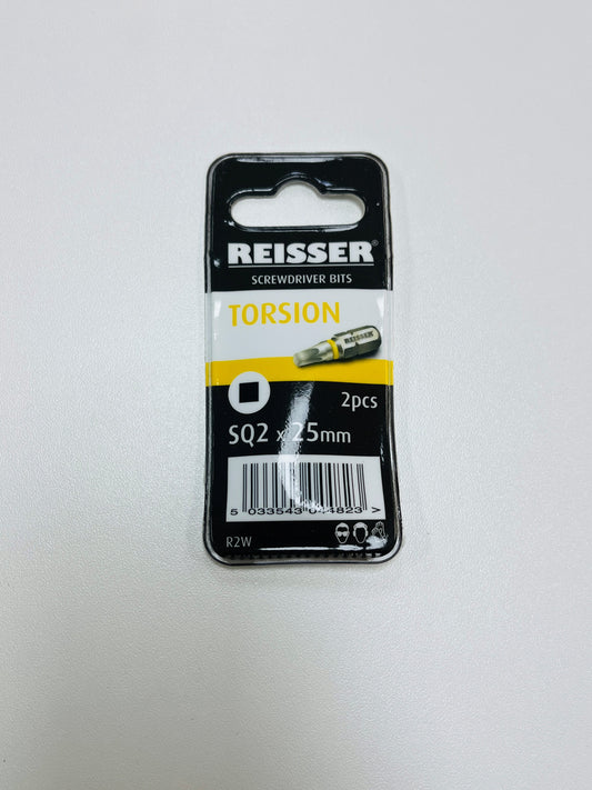REISSER TORSION BIT SQUARE SQ2 2PK