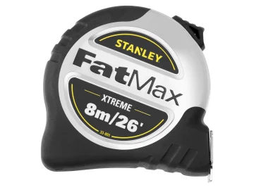 STANLEY 8 METRE FAT MAX PRO MEASURING TAPE - Woodworkers.ie -